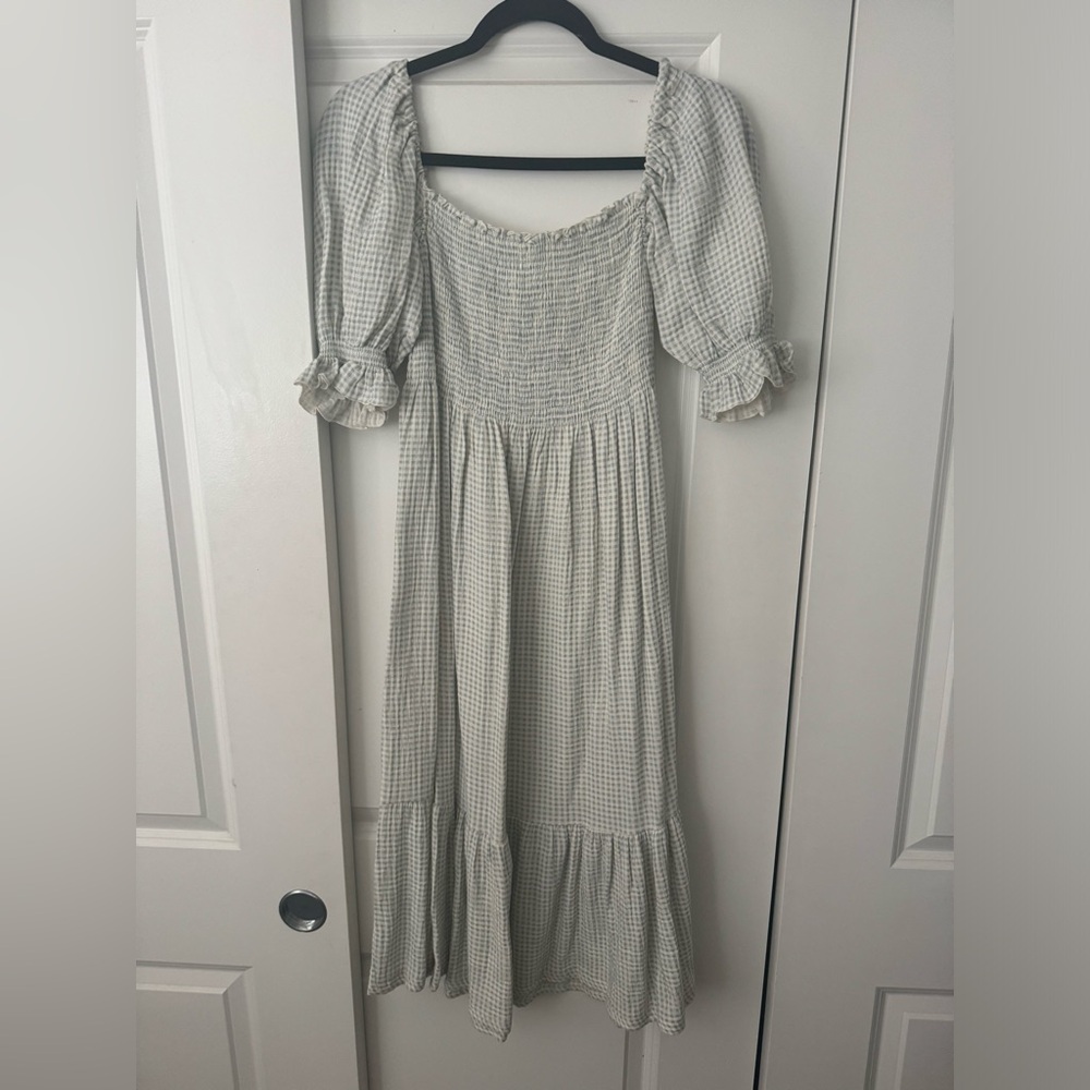 Nothing fits but gingham dress